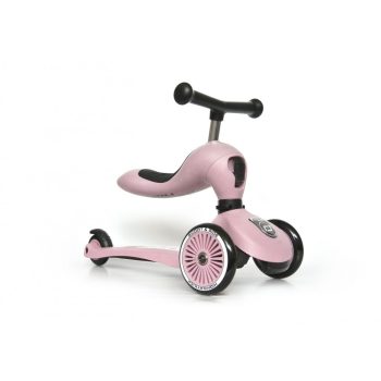 SCOOT AND RIDE HIGHWAYKICK1. 2 IN 1 KISMOTOR/ROLLER ROSE