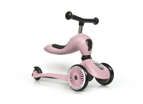 SCOOT AND RIDE HIGHWAYKICK1. 2 IN 1 KISMOTOR/ROLLER ROSE
