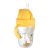 Canpol babies csöpögésmentes súlyozott szívószálas itatópohár EXOTIC ANIMALS 270ml sárga