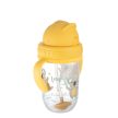 Canpol babies csöpögésmentes súlyozott szívószálas itatópohár EXOTIC ANIMALS 270ml sárga