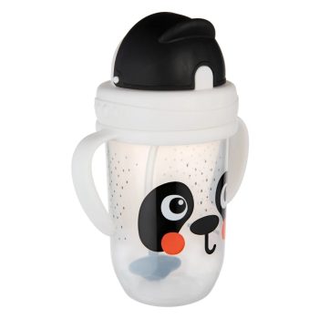   Canpol babies Súlyozott szívószálas itatópohár, 270ml, BabiesBoo, panda