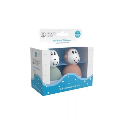 Matchstick Monkey Keljfeljancsi - maki (mentazöld - púderrózsaszín)