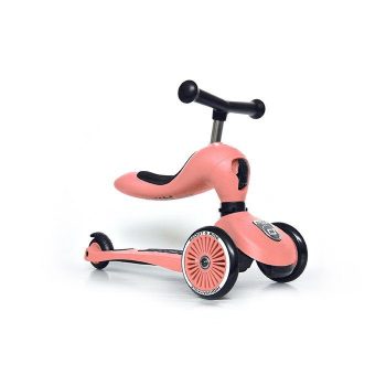 SCOOT AND RIDE HIGHWAYKICK1. 2 IN 1 KISMOTOR/ROLLER PEACH