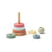 Kid's Concept fa gyűrű piramis