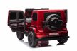 MERCEDES-BENZ G63 4X4 2SZEMÉLYES ELEKTROMOS AUTÓ PIROS
