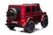 MERCEDES-BENZ G63 4X4 2SZEMÉLYES ELEKTROMOS AUTÓ PIROS