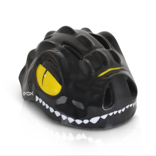 BICIKLIS SISAK DINO GYEREK TARAJOS FEKETE