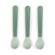 Done by Deer Foodie könnyen megragadható kanál, 3 db, zöld