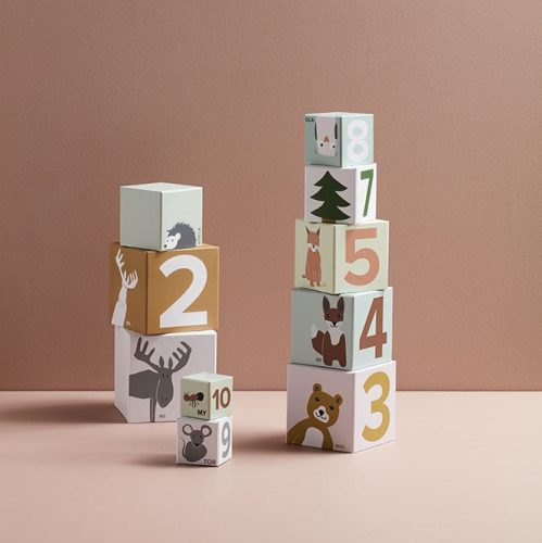 Kid's Concept kocka építőtorony