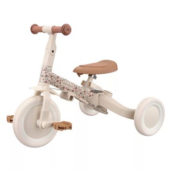 Little Dutch szülőkormányos tricikli - Sunny Flower