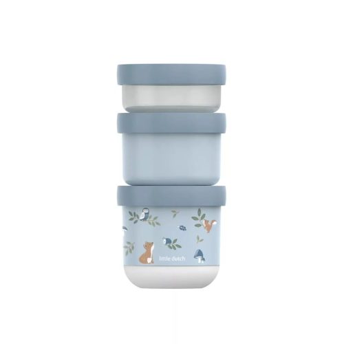 Little Dutch gyerek snack box készlet 3 db-os - Forest Friends