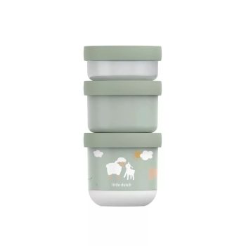 Little Dutch gyerek snack box készlet 3 db-os - Little Farm