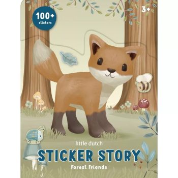 Little Dutch matrica szett - Forest Friends