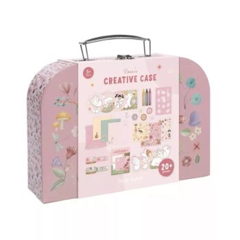   Little Dutch kreatív készlet bőröndben - Rosa Fairy Garden