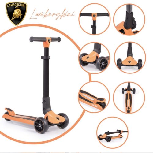LAMBORGHINI ROLLER 3 KEREKŰ, ÖSSZECSUKHATÓ, 50 KG-IG NARANCS