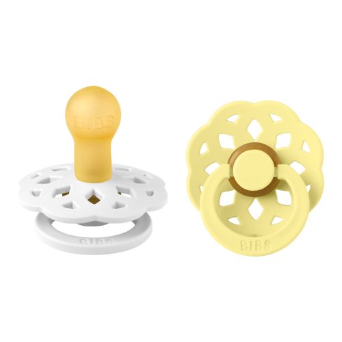 BIBS Boheme - hófehér/napsugár (2 db)