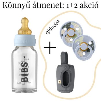 BIBS Könnyű átmenet csomag - Hamvaskék mix - 110ml