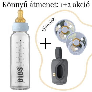 BIBS Könnyű átmenet csomag - Hamvaskék mix (225 ml)