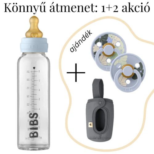 BIBS Könnyű átmenet csomag - Hamvaskék mix (225 ml)