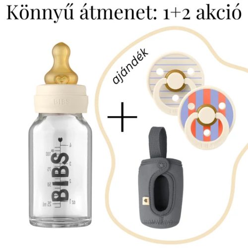 BIBS Könnyű átmenet csomag - Krémfehér mix - 110ml