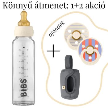 BIBS Könnyű átmenet csomag - Krémfehér mix (225 ml)