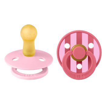 BIBS Studio Block Colour - babarózsaszín mix (2 db)