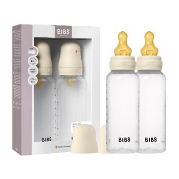 BIBS cumisüvegszett 2 db (Krémfehér) 270 ml