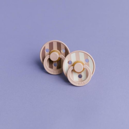 BIBS Studio Block Colour - púderrózsaszín mix (2 db)