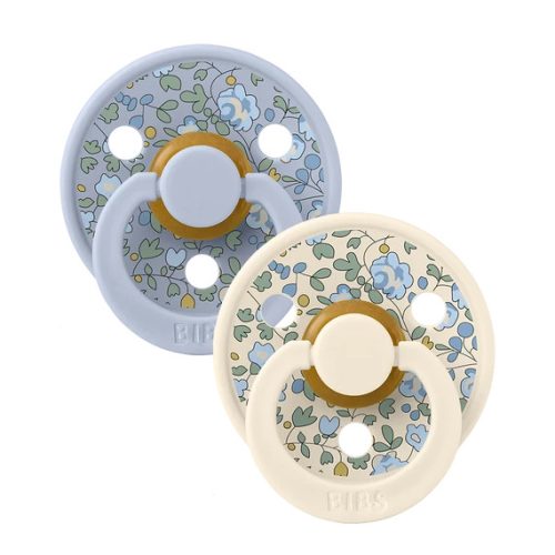 BIBS X LIBERTY COLOUR ELOISE - Hamvaskék Mix (2db)