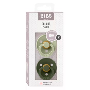 BIBS Colour - terepzöld/zsálya (2 db)