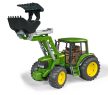 Traktor - John Deere 6920, elülső rakodóval - Bruder 2052