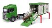 Scania állatszállító tehénfigurával - Bruder 3548