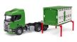 Scania állatszállító tehénfigurával - Bruder 3548