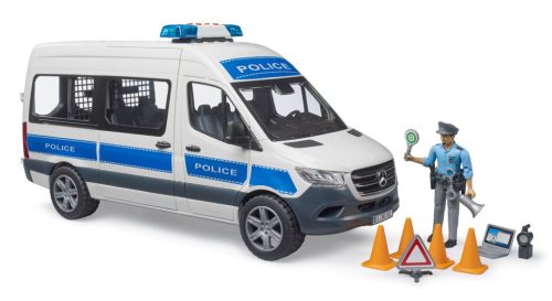 Rendőrségi Mercedes-Benz Sprinter - Bruder 2683
