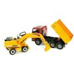 Teherautó - MAN TGA, Liebherr kotrógéppel - Bruder 2751