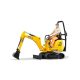 Kotrógép, mikro - JCB 8010 CTS, bábuval - Bruder 62002